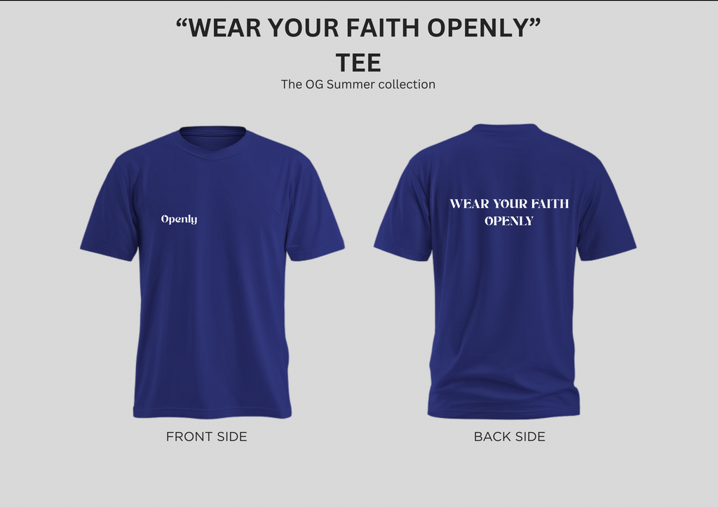 'Wear your faith openly' T-Shirt